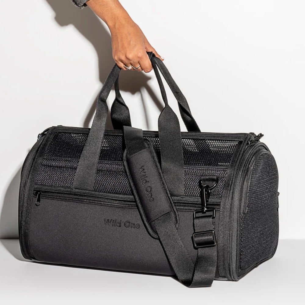 Wild One Dog Travel Carrier in Black - Sold Out!